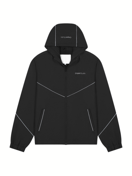 Croyez Studio Reflective Ripstop Jacket - Black Croyez Croyez Studio Reflective Ripstop Jacket - Black