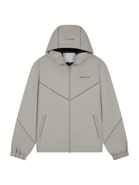 Croyez Croyez Studio Reflective Ripstop Jacket - Light Beige