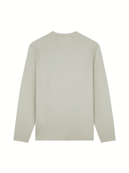 Croyez Croyez Studio Waffle Longsleeve T-Shirt - Light Beige