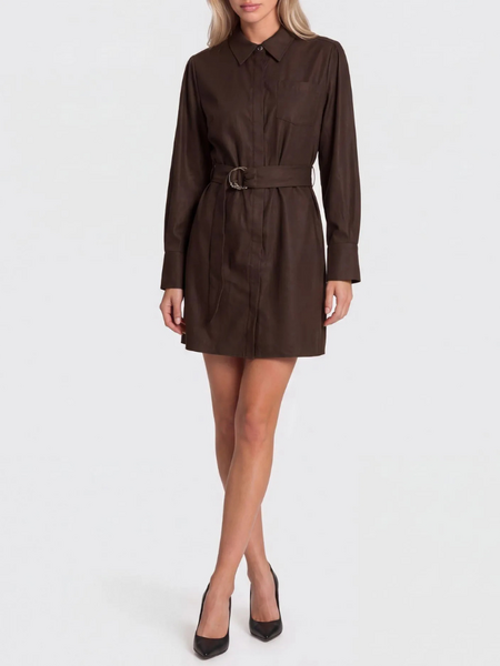Nikkie Nikkie Ohino Dress - Chocolate Brown