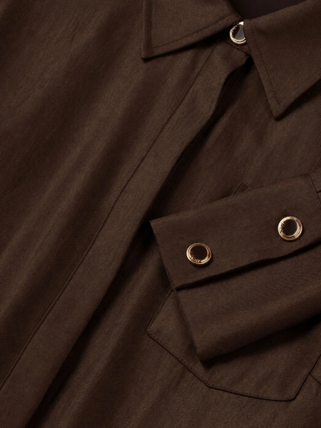 Nikkie Nikkie Ohino Dress - Chocolate Brown