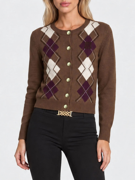 Nikkie Nikkie Anira Cardigan - Chocolate Chip