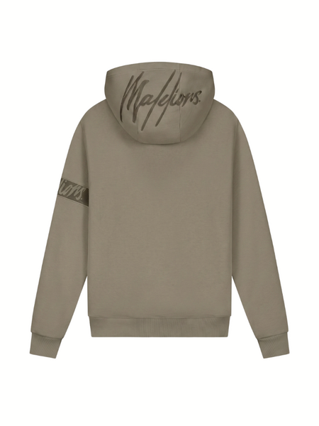 Malelions Captain Hoodie - Stone Grey Malelions Malelions Captain Hoodie - Stone Grey