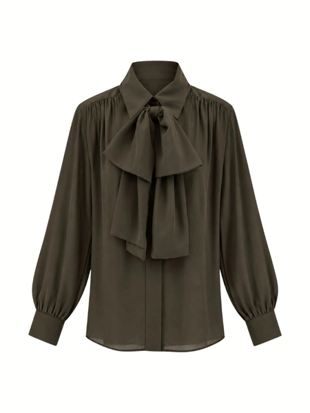 Fifth House Fifth House Poppy Blouse - Green Forrest Fifth House Poppy Blouse - Green Forrest