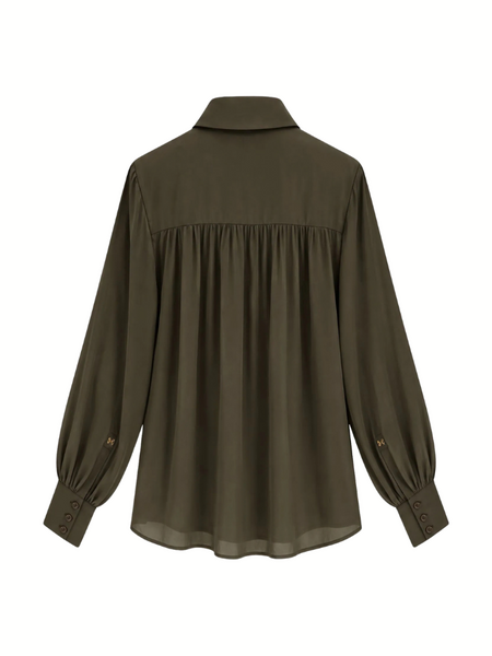 Fifth House Poppy Blouse - Green Forrest Fifth House Fifth House Poppy Blouse - Green Forrest