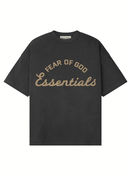 Fear of God Fear of God Essentials 90's Short-Sleeve Tee - Faded Iron Grey Fear of God Essentials 90's Short-Sleeve Tee - Faded Iron Grey