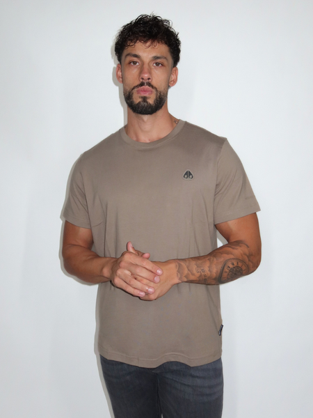 Moose Knuckles Moose Knuckles Men Crescent Tee - Ashen Moose Knuckles Men Crescent Tee - Ashen