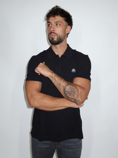 Moose Knuckles Men Everett Polo - Black