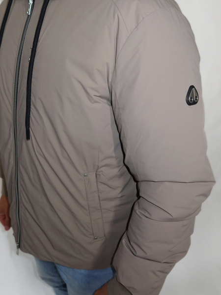 Moose Knuckles Men Northdale Hooded Jacket - Ashen Moose Knuckles Moose Knuckles Men Northdale Hooded Jacket - Ashen