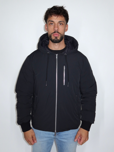 Moose Knuckles Men Northdale Hooded Jacket - Black Moose Knuckles Moose Knuckles Men Northdale Hooded Jacket - Black