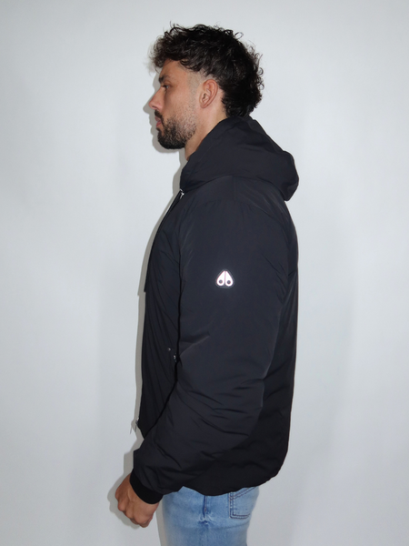 Moose Knuckles Men Northdale Hooded Jacket - Black Moose Knuckles Moose Knuckles Men Northdale Hooded Jacket - Black