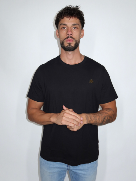 Moose Knuckles Moose Knuckles Men Crescent Tee Gold - Black Moose Knuckles Men Crescent Tee Gold - Black