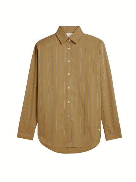 Josh V Josh V Kolly Blouse - Camel Stripe Josh V Kolly Blouse - Camel Stripe