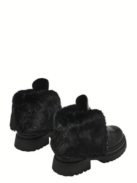 Steve Madden Steve Madden Ripstorm Boots - Black Leather