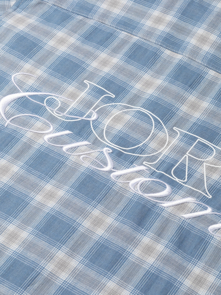 JorCustom JORcustom Flannel Overshirt - BountyBlue JorCustom JorCustom JORcustom Flannel Overshirt - BountyBlue