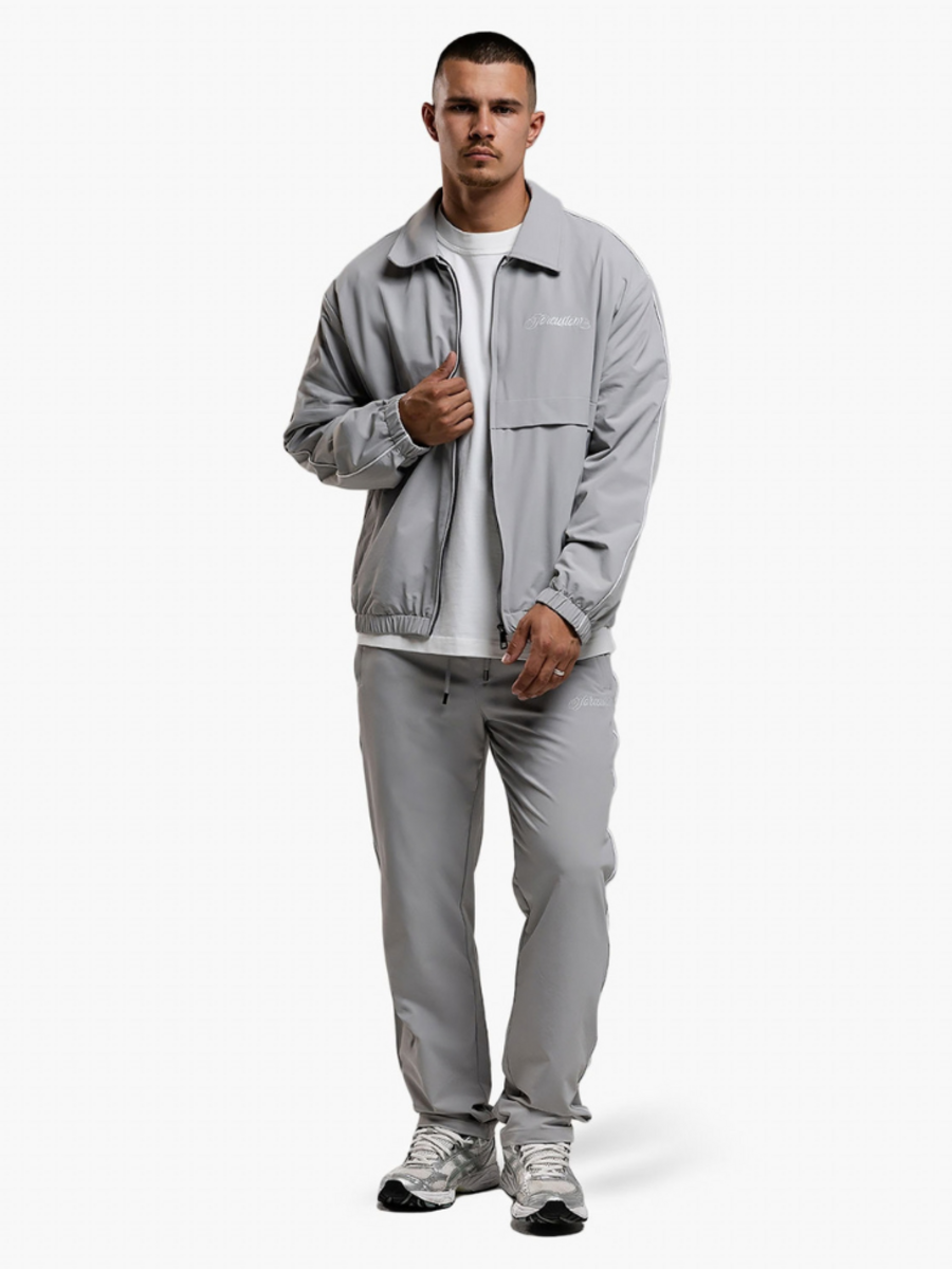 JorCustom Handscript2.0 Tracksuit Combi-set - Light Grey JorCustom JorCustom Handscript2.0 Tracksuit Combi-set - Light Grey