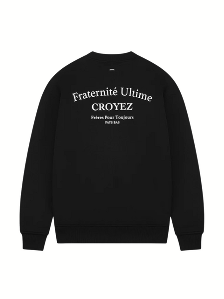 Croyez Fraternité Ultime Sweater - Black Croyez Croyez Fraternité Ultime Sweater - Black