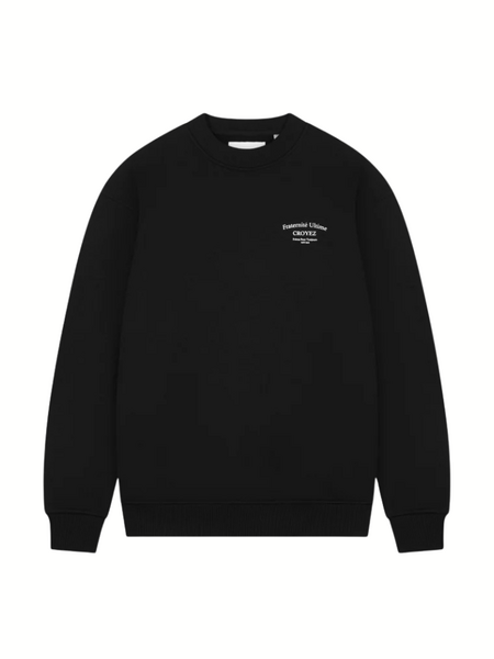 Croyez Croyez Fraternité Ultime Sweater - Black Croyez Fraternité Ultime Sweater - Black