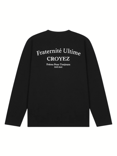 Croyez Fraternité Ultime Longsleeve - Black Croyez Croyez Fraternité Ultime Longsleeve - Black