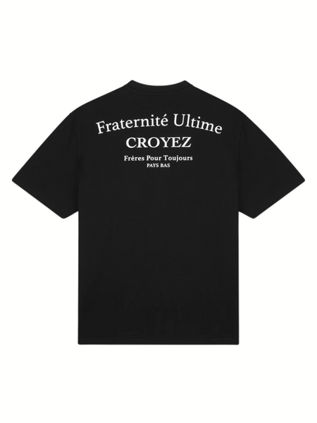Croyez Fraternité Ultime T-Shirt - Black Croyez Croyez Fraternité Ultime T-Shirt - Black