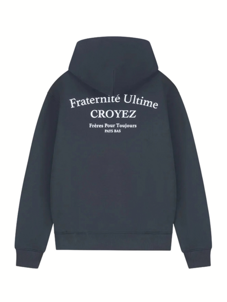 Croyez Fraternité Ultime Zip Hoodie - Navy Croyez Croyez Fraternité Ultime Zip Hoodie - Navy