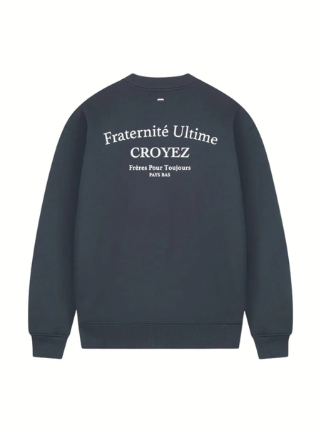Croyez Fraternité Ultime Sweater - Navy Croyez Croyez Fraternité Ultime Sweater - Navy
