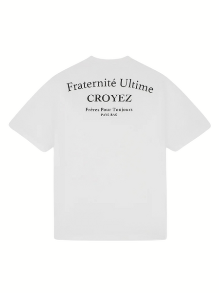 Croyez Fraternité Ultime T-Shirt - White Croyez Croyez Fraternité Ultime T-Shirt - White