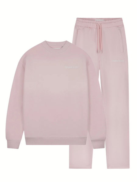 Croyez Croyez Studio Sweater Combi-set - Pink Croyez Studio Sweater Combi-set - Pink