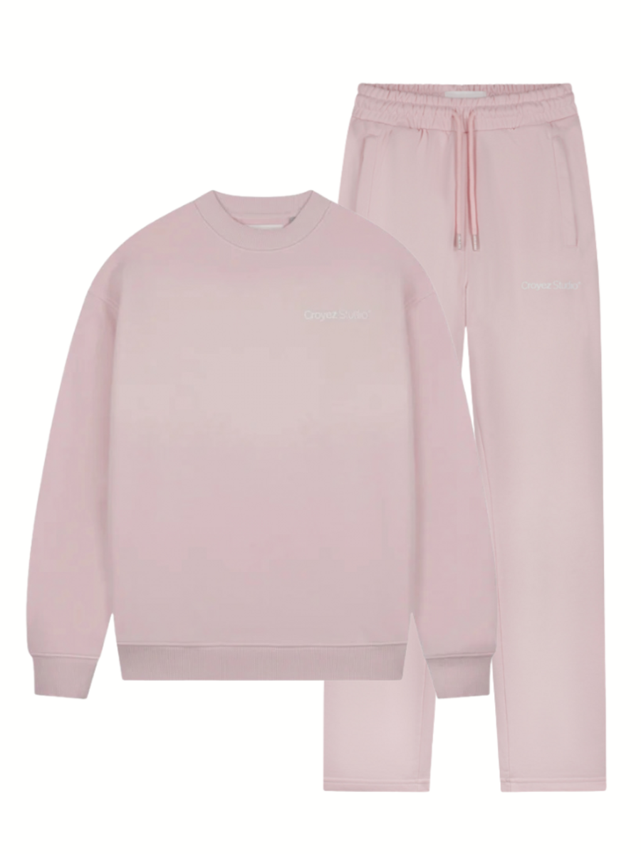 Croyez Studio Sweater Combi-set - Pink Croyez Croyez Studio Sweater Combi-set - Pink