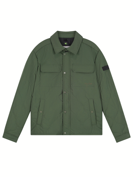 Pure Path Quilted Jacket - Dark Army Pure Path Pure Path Quilted Jacket - Dark Army