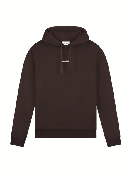 Pure Path Landscape View Hoodie - Dark Brown Pure Path Pure Path Landscape View Hoodie - Dark Brown