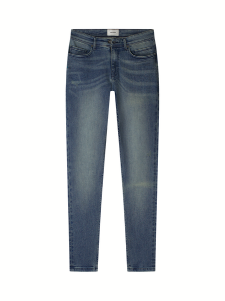 Pure Path The Jone 2.0 Skinny Fit Jeans - Denim Mid Blue Pure Path Pure Path The Jone 2.0 Skinny Fit Jeans - Denim Mid Blue