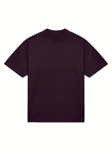 Croyez Art Studio T-Shirt - Raisin Red Croyez Croyez Art Studio T-Shirt - Raisin Red