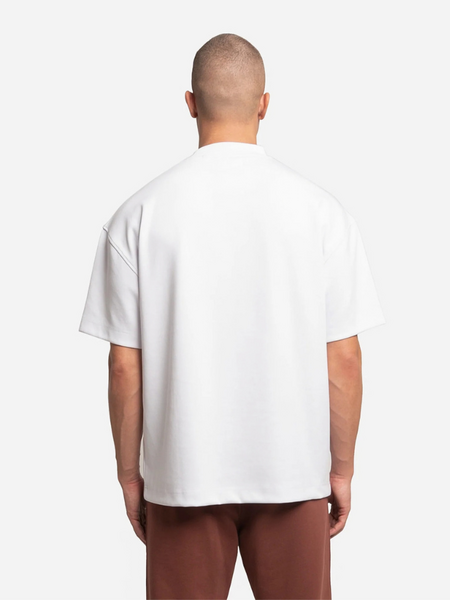 Croyez Heavyweight College T-Shirt - White Croyez Croyez Heavyweight College T-Shirt - White