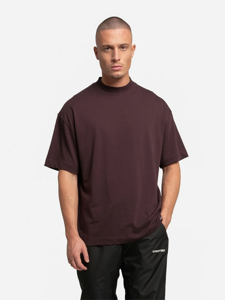 Croyez Croyez Art Studio T-Shirt - Raisin Red Croyez Art Studio T-Shirt - Raisin Red