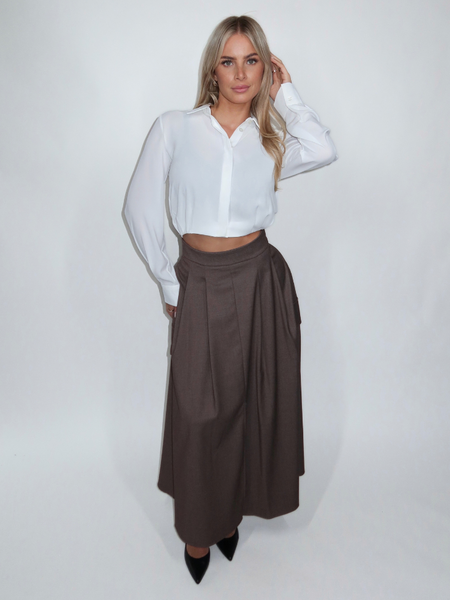 Rinascimento Rinascimento Camicia Blouse - Panna Bianco