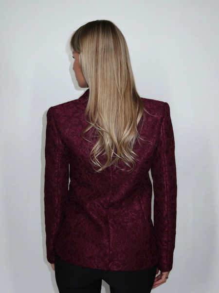 Rinascimento Giacca Blazer - Bordeaux Rosso Rinascimento Rinascimento Giacca Blazer - Bordeaux Rosso