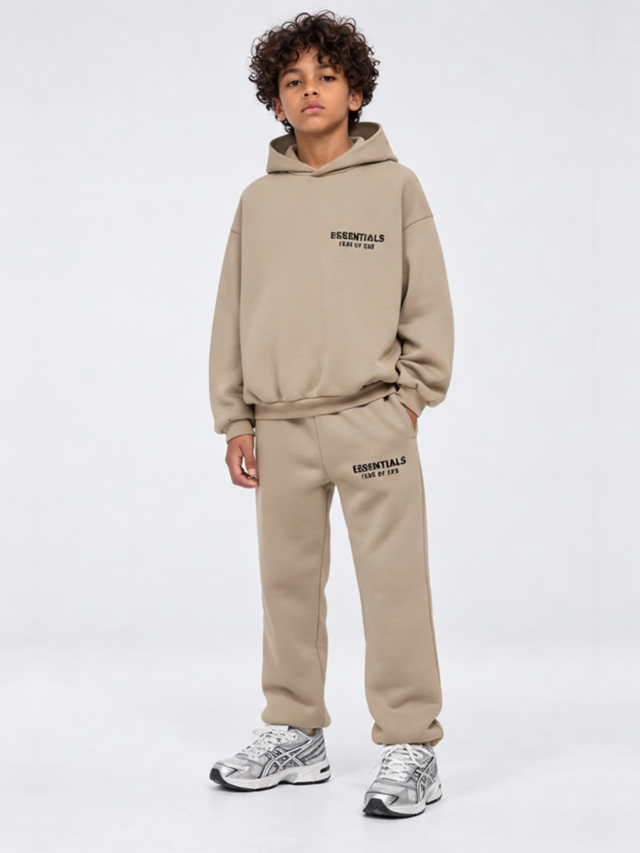 Fear of God Fear of God Kids Essentials Combi-Set -  Desert Sand