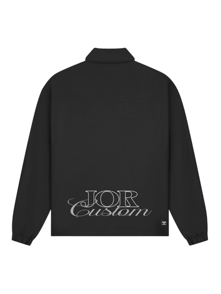 JorCustom JORcustom Coach Jacket - Black JorCustom JorCustom JORcustom Coach Jacket - Black