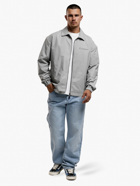 JorCustom JORcustom Coach Jacket - LightGrey JorCustom JorCustom JORcustom Coach Jacket - LightGrey