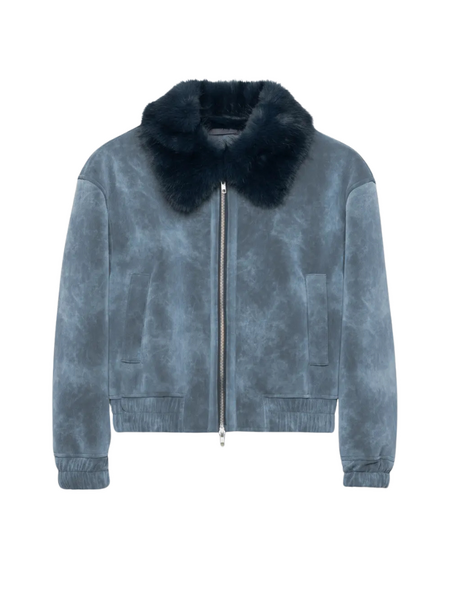 The Stand Studio Emberly Jacket - Denim Blue The Stand Studio The Stand Studio Emberly Jacket - Denim Blue