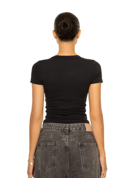 La Sisters La Sisters LA Official Rhinestone Top - Black