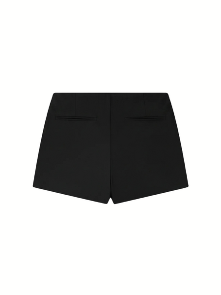 Malelions Women Chain Emblem Skort - Black Malelions Malelions Women Chain Emblem Skort - Black
