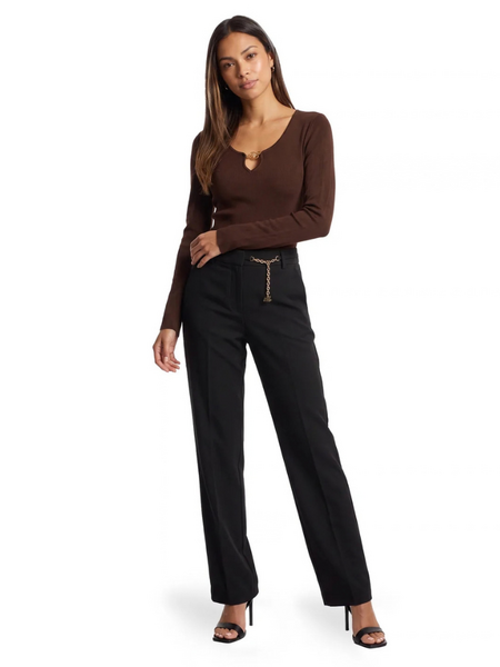 Malelions Malelions Women Chain Emblem Pantalon - Black