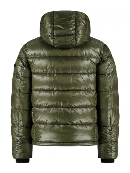 Malelions Malelions Malelions Men Padded Puffer Jacket - Forest Green