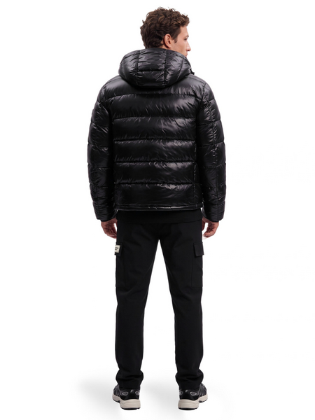 Malelions Malelions Malelions Men Padded Puffer Jacket - Black