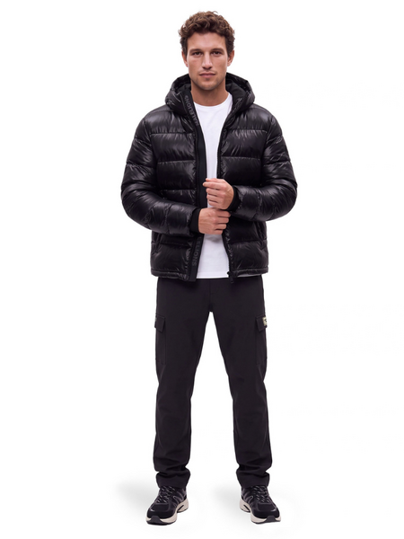 Malelions Malelions Malelions Men Padded Puffer Jacket - Black