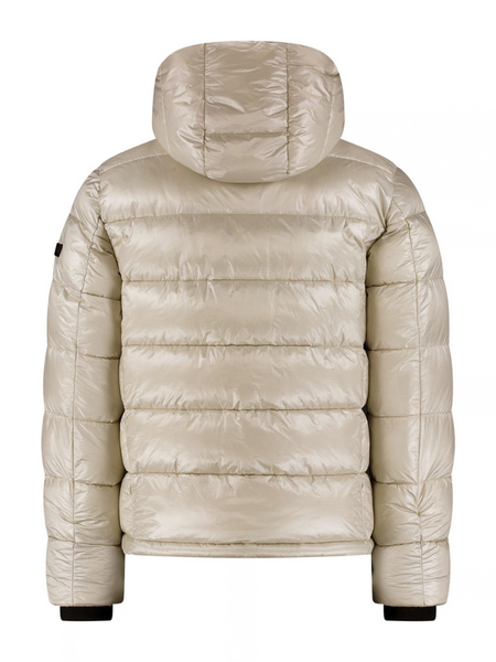 Malelions Padded Puffer Jacket - Cream Malelions Malelions Padded Puffer Jacket - Cream