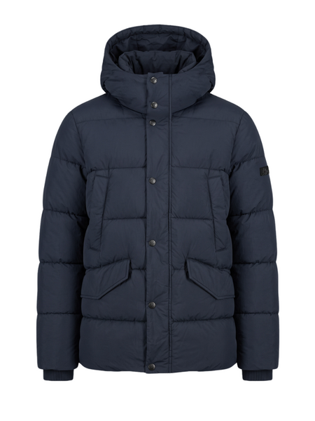 Malelions Malelions Padded Parka Jacket - Navy