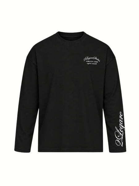 2LEGARE Force et Unite Longsleeve T-Shirt - Black 2LEGARE 2LEGARE Force et Unite Longsleeve T-Shirt - Black